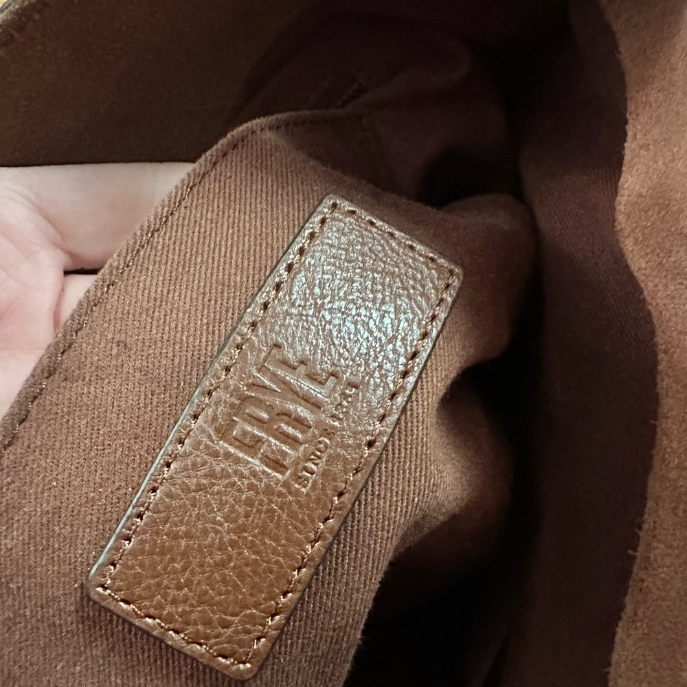 FRYE Leather Side Pocket Boho Purse - Picture 11 of 16